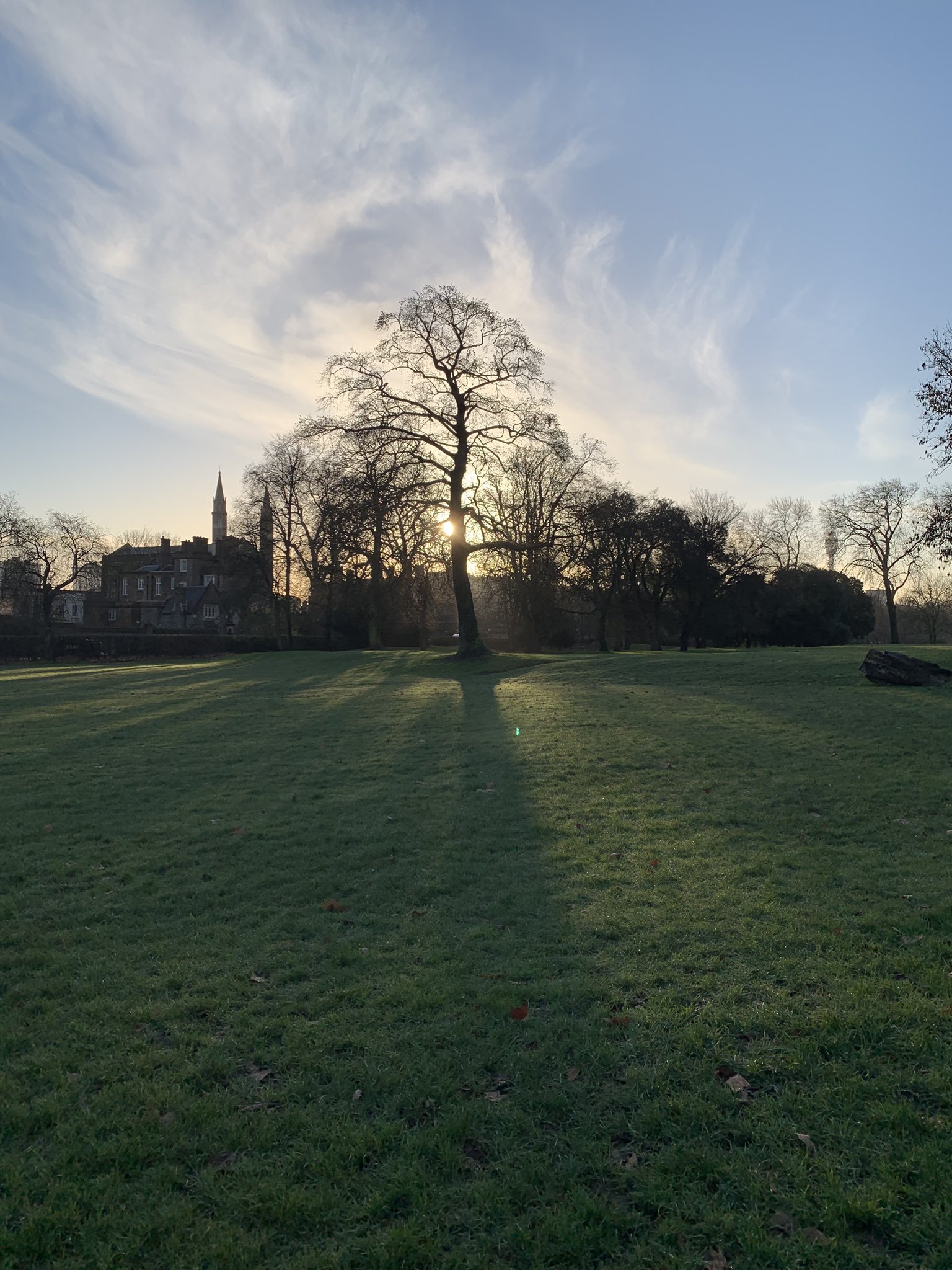 the glorious view in london’s regents park.