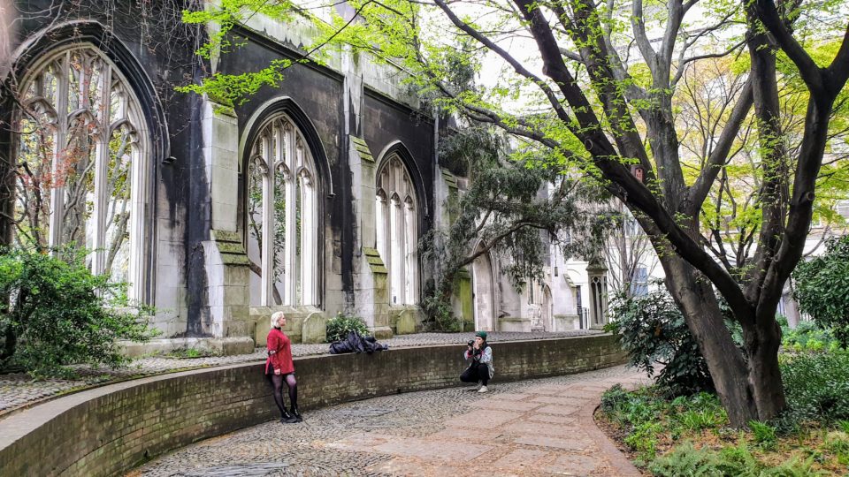 St Dunstan In The East Church Garden London S Secret Oasis Roaming