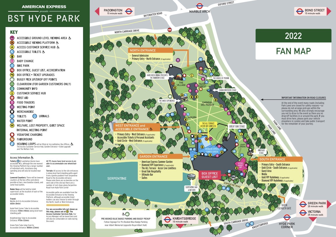 A quick run down on BST Hyde Park