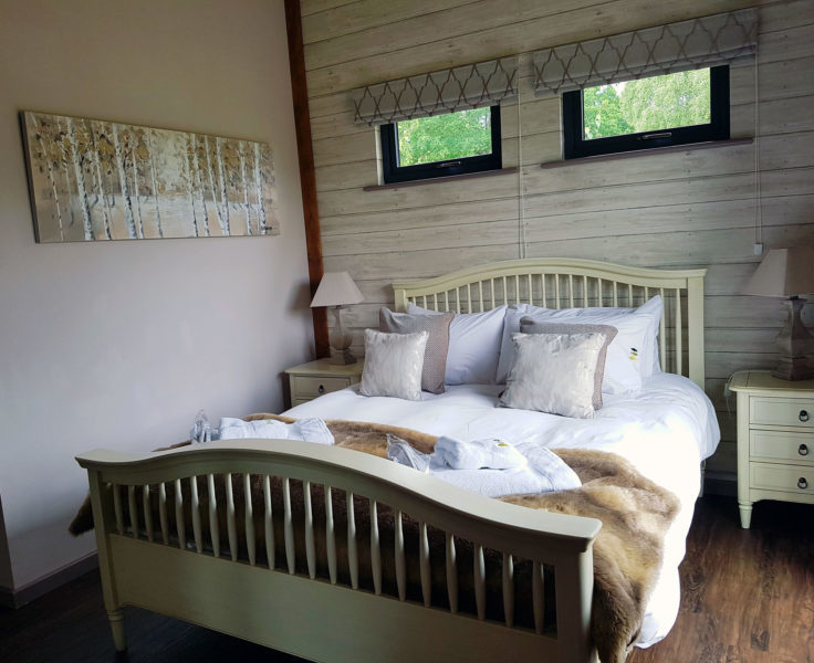 Bedroom at Sherwood Lodge in Nottinghamshire