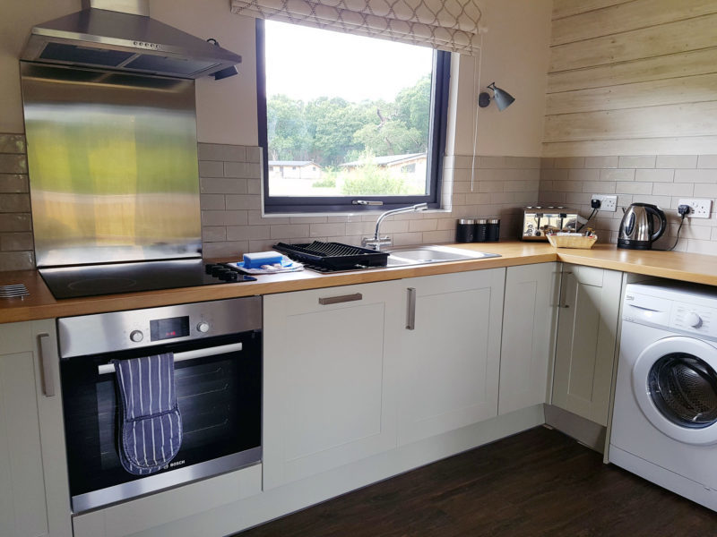 Kitchen at Sherwood Lodge in Nottinghamshire