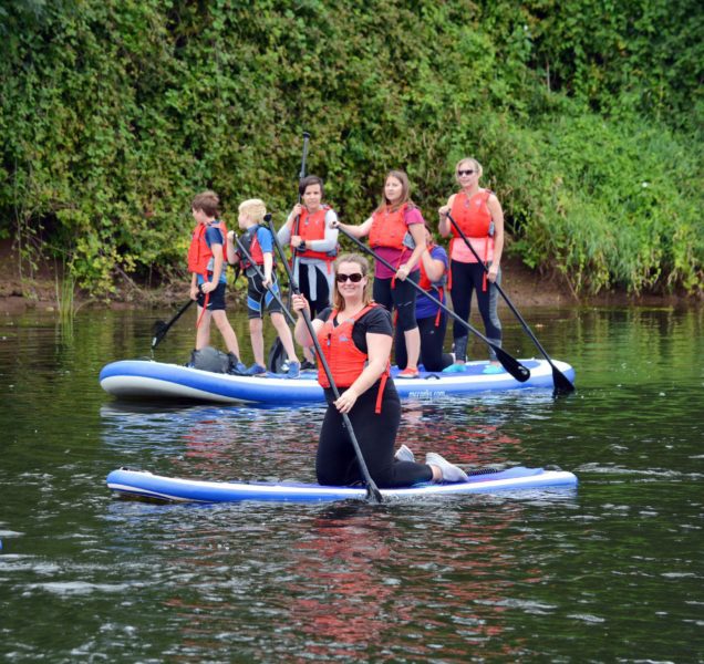 Standup Paddleboarding on the Wye Valley - Roaming Required