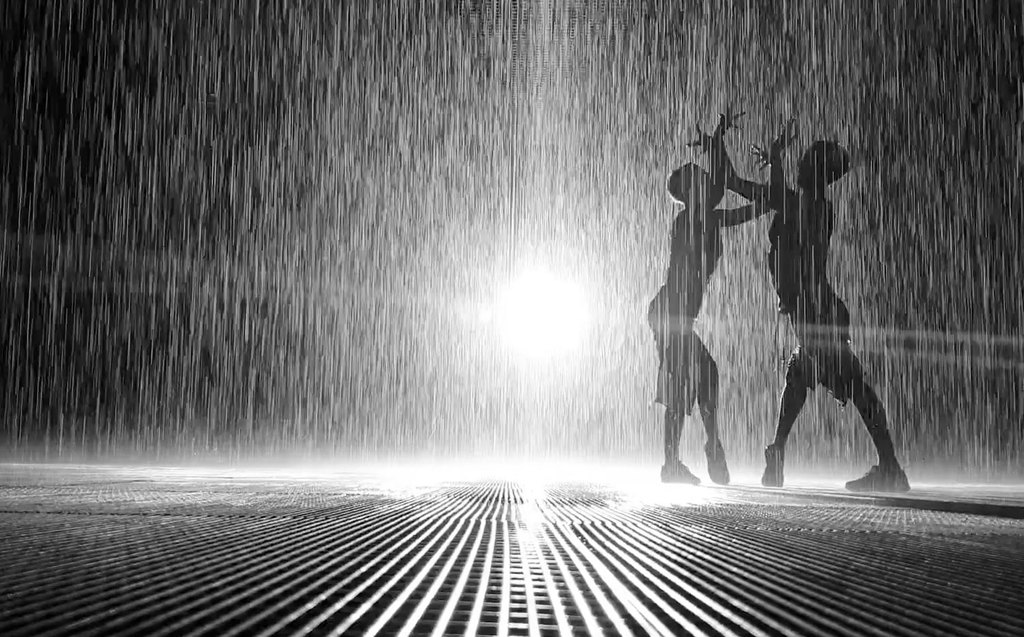 Staying Dry in the Incredible Rain Room in Sharjah - Roaming Required