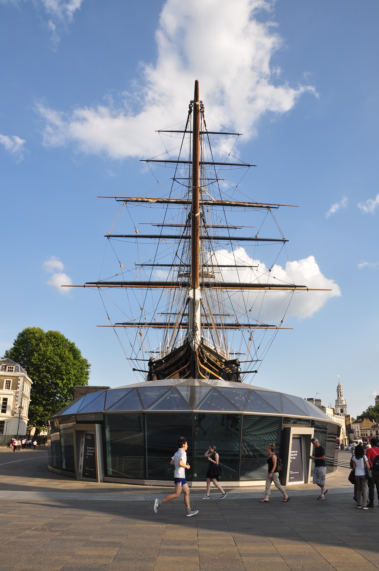 The Cutty Sark In Greenwich London The World S Sole Surviving Tea Clipper Roaming Required