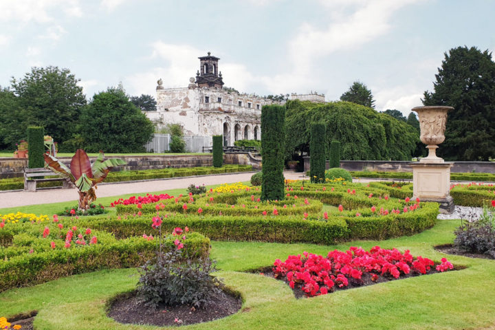 Old Trentham Hall at Trentham Gardens, Stoke-on-Trent