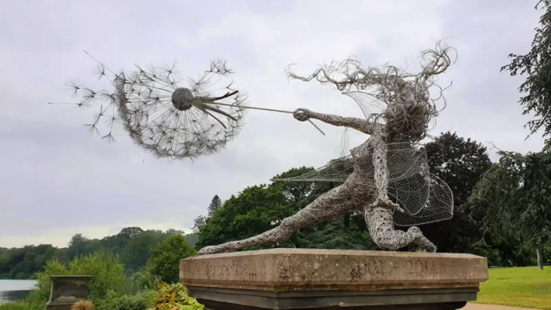 Wishes Fairy. Trentham Gardens. Just one of the many things you can see in Stoke-on-Trent