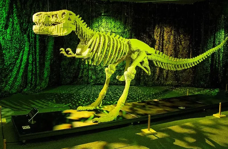 The Art of the Brick T-Rex