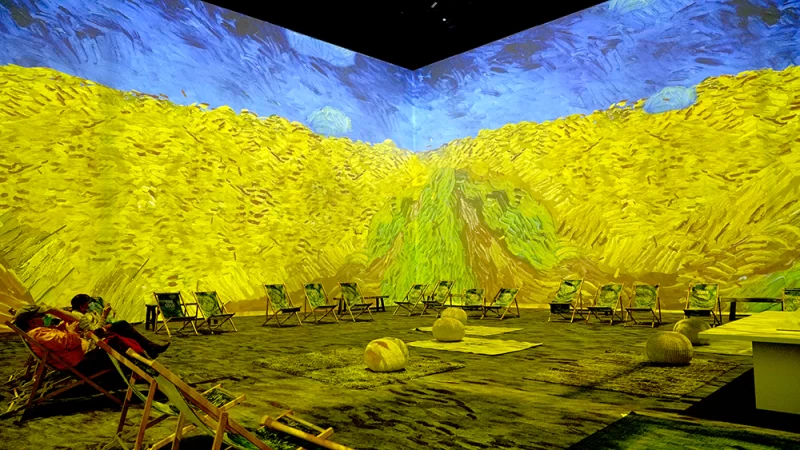 Inside the Van Gogh immersive experience in London